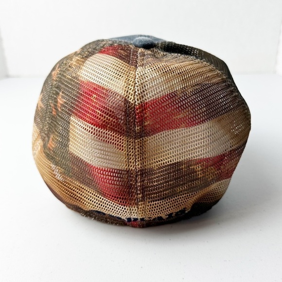 Kentucky Wildcats One Fit Distressed Denim American Flag Baseball Hat - Picture 10 of 10